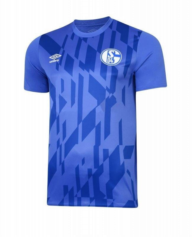 Umbro Schalke 04 2019-2020 Warm Up Shirt Rövid ujjú póló