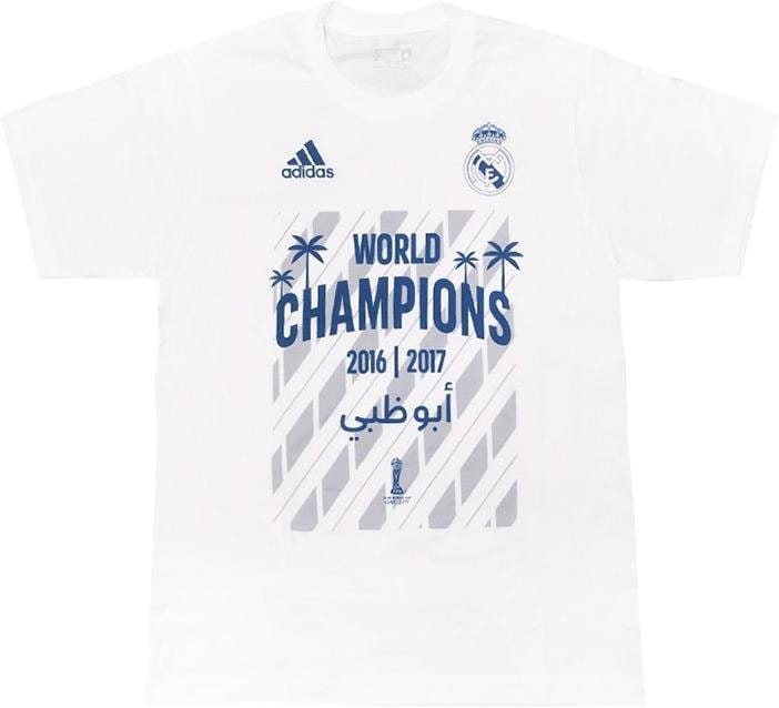 adidas real madrid world champions 17 kids Rövid ujjú póló