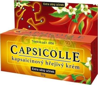 CAPSICOLLE kapsaicinový extra hřejivý 50g Krém
